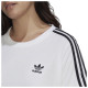 Adidas Γυναικεία κοντομάνικη μπλούζα 3 Stripes Tee (plus size)